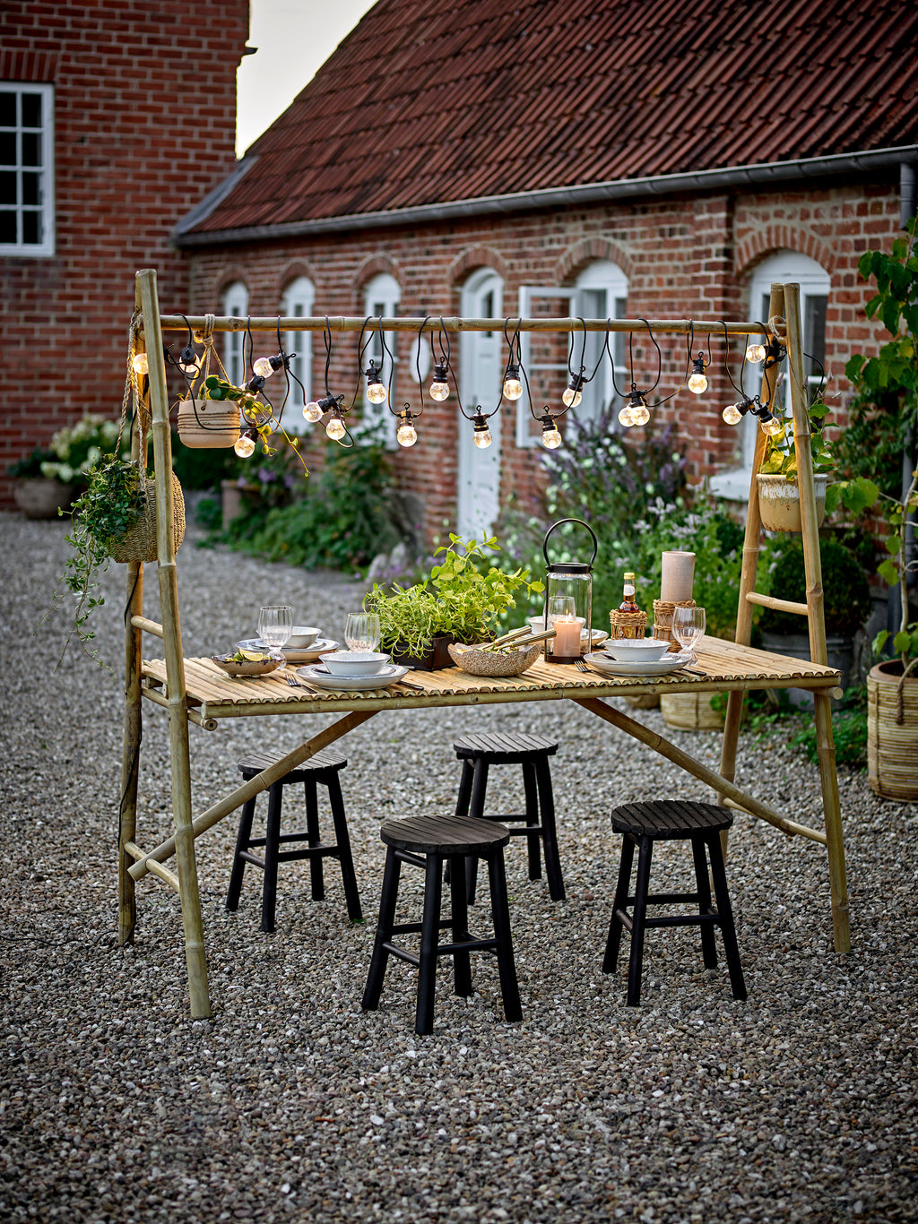 BLOOMINGVILLE Malo Dining Table, Nature, Bamboo 7
