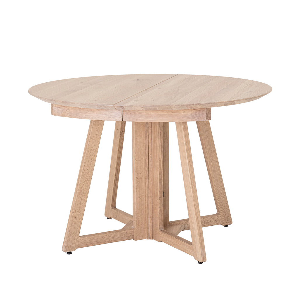 BLOOMINGVILLE Owen Extending Dining Table Nordic Theme in FSC 100% Oak 1