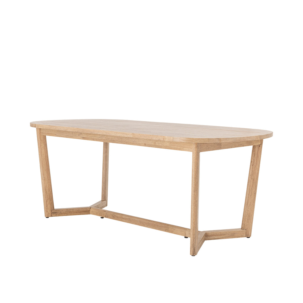 BLOOMINGVILLE Serrone Dining Table in 100% Rubberwood, 200 x 100 cm