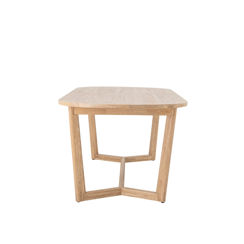 BLOOMINGVILLE Serrone Dining Table in 100% Rubberwood, 200 x 100 cm
