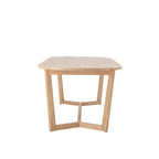 BLOOMINGVILLE Serrone Dining Table in 100% Rubberwood, 200 x 100 cm