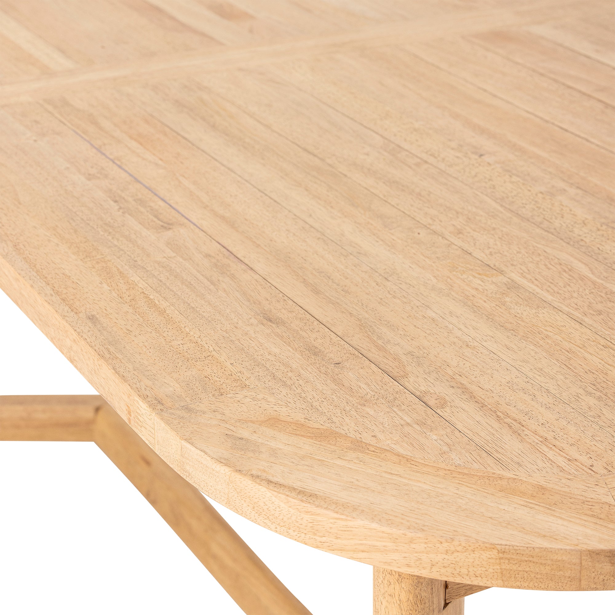 BLOOMINGVILLE Serrone Dining Table in 100% Rubberwood, 200 x 100 cm
