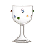 BLOOMINGVILLE Thalia Handcrafted Mouthblown Wine Glass, Set of 4