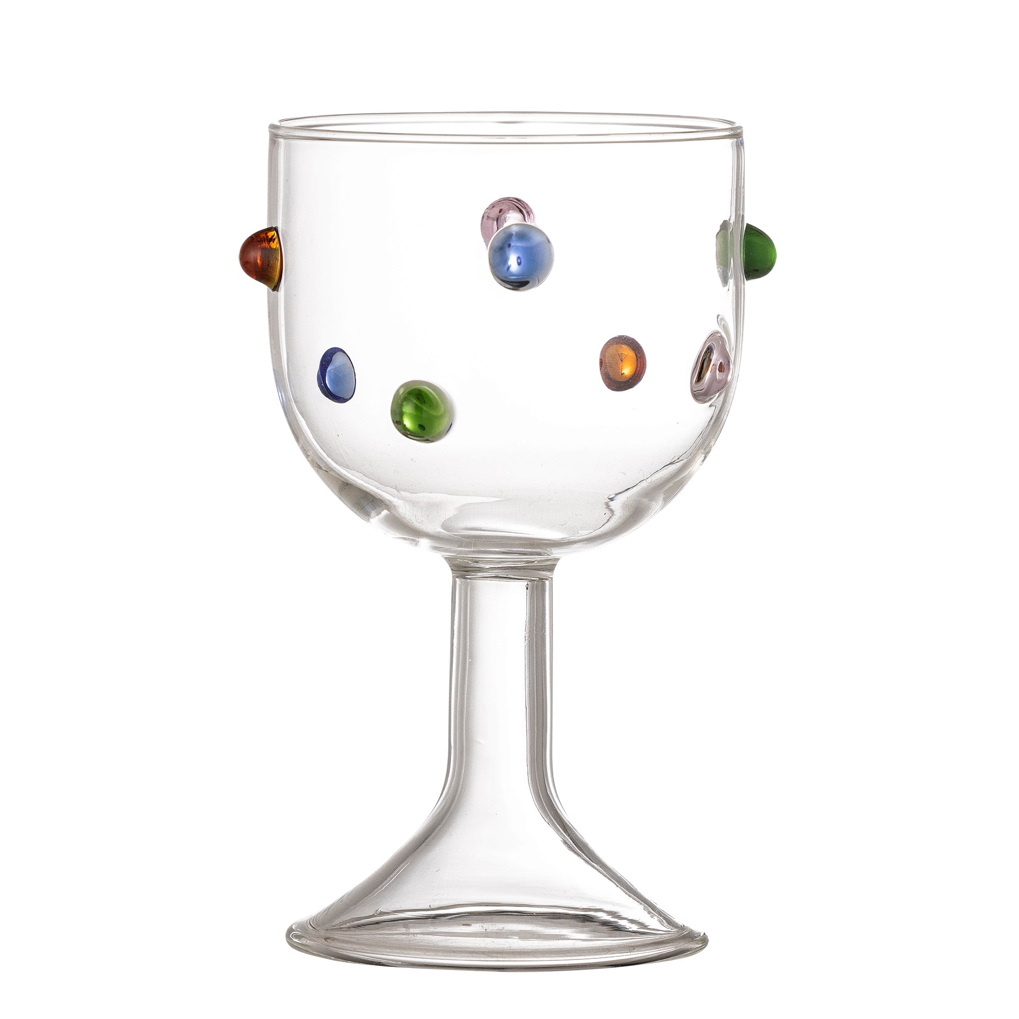 BLOOMINGVILLE Thalia Handcrafted Mouthblown Wine Glass, Set of 4
