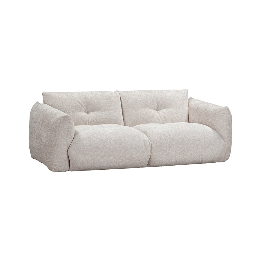 D. I. DESIGNS Wychbold 3-Seater Sofa Upholstered in Neutral Fabric (LAST ONE!)
