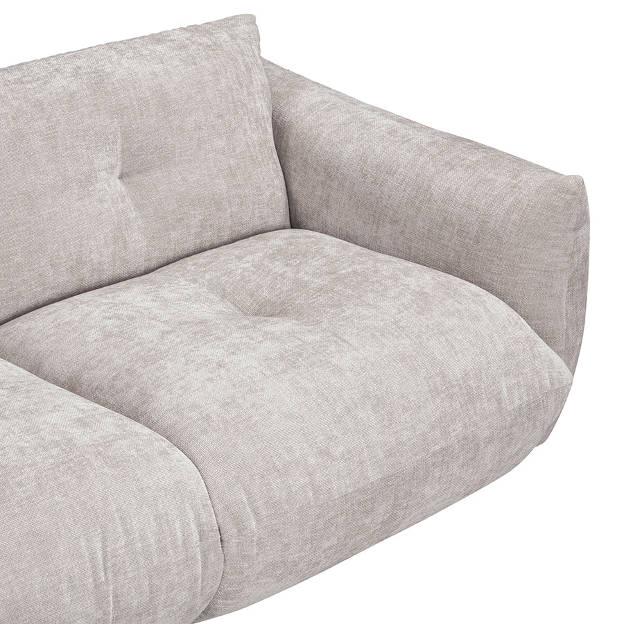 D. I. DESIGNS Wychbold 3-Seater Sofa Upholstered in Neutral Fabric (LAST ONE!)