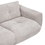 D. I. DESIGNS Wychbold 3-Seater Sofa Upholstered in Neutral Fabric (LAST ONE!)