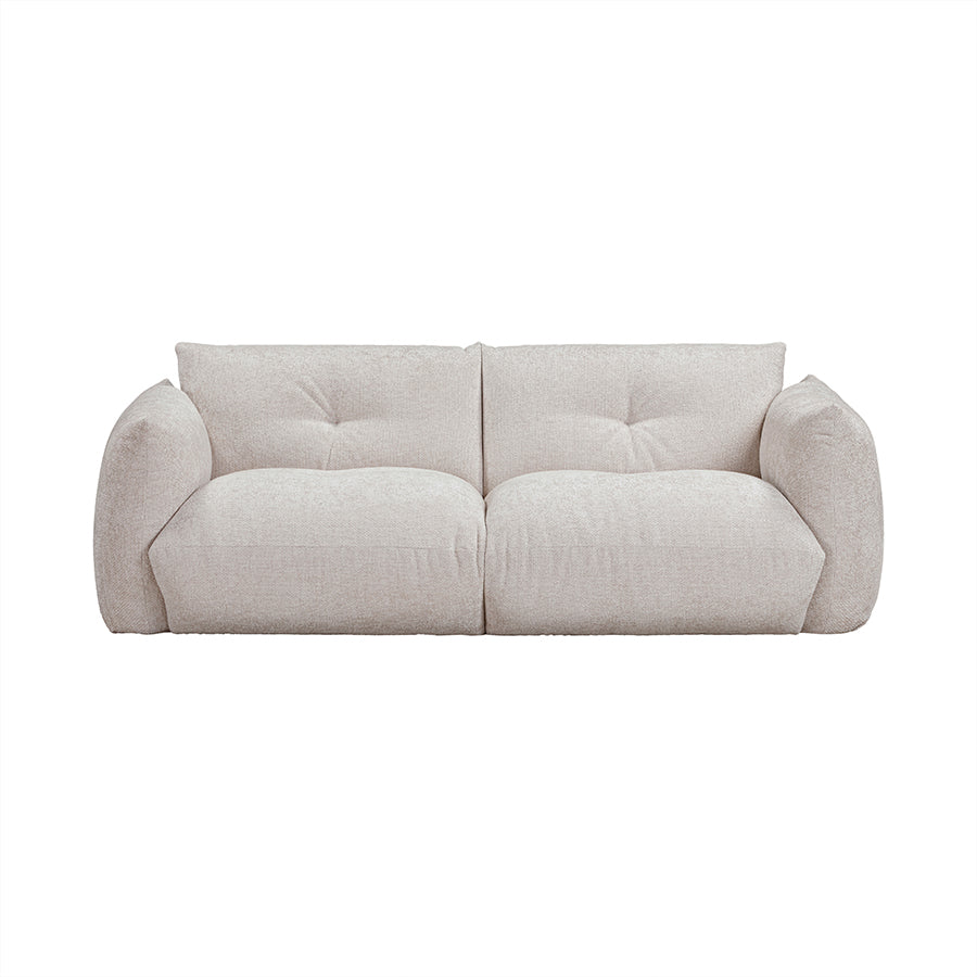 D. I. DESIGNS Wychbold 3-Seater Sofa Upholstered in Neutral Fabric (LAST ONE!)