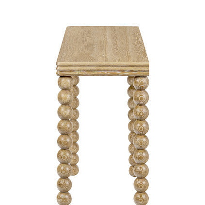D. I. Designs Bedwyn | Oak Console Table | Sphere Legs