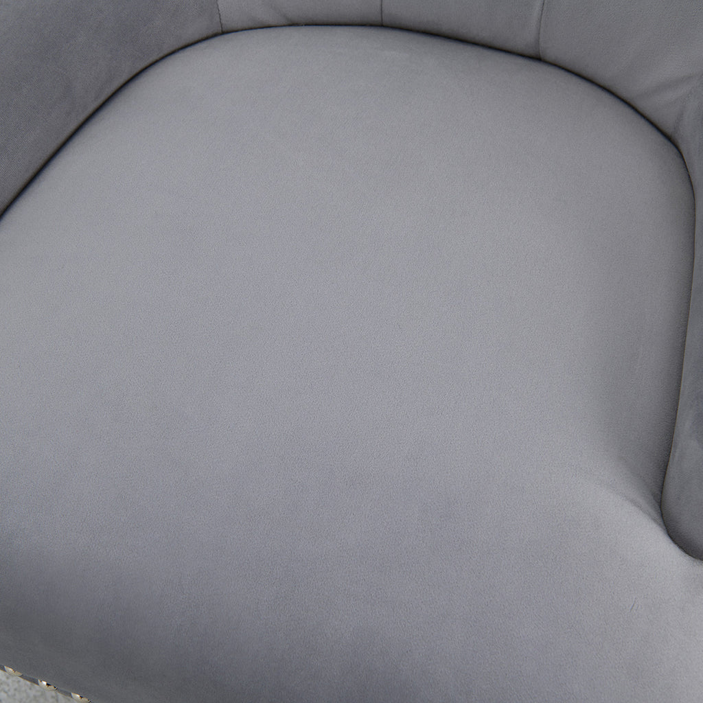 DERRYS Silver Lion Dining Chair With Statement Silver Lion Appliqué