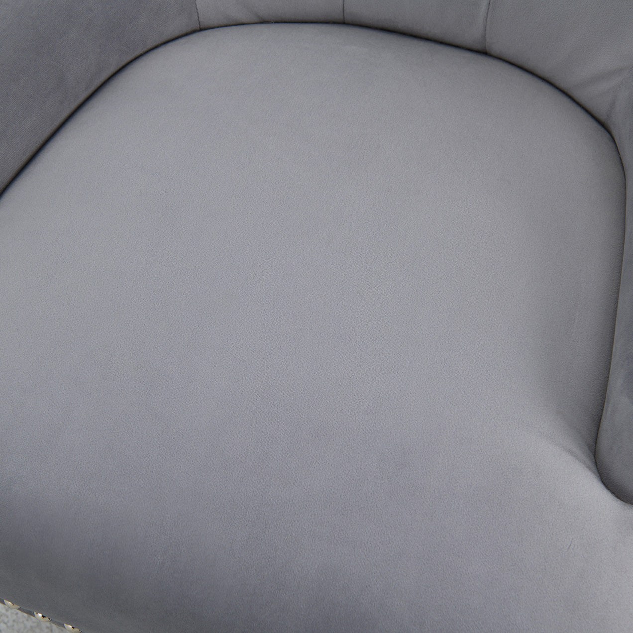 DERRYS Silver Lion Dining Chair With Statement Silver Lion Appliqué