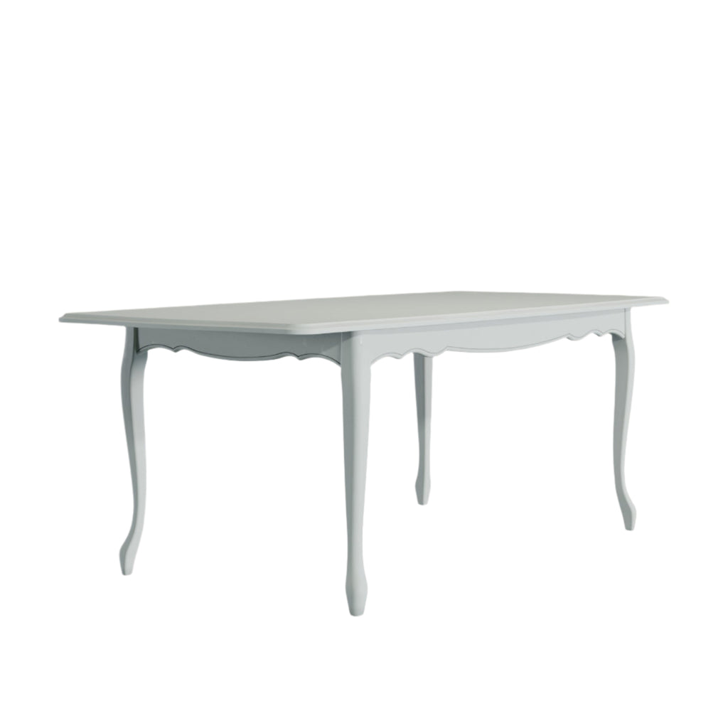 LAURA ASHLEY Provençale Extending Dining Table, Dove Grey, 161 to 206 cm - Regina Luxury Interiors