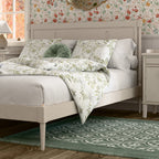 LAURA ASHLEY Annaside Solid Poplar KING SIZE Bed Frame in Antique White - Regina Luxury Interiors