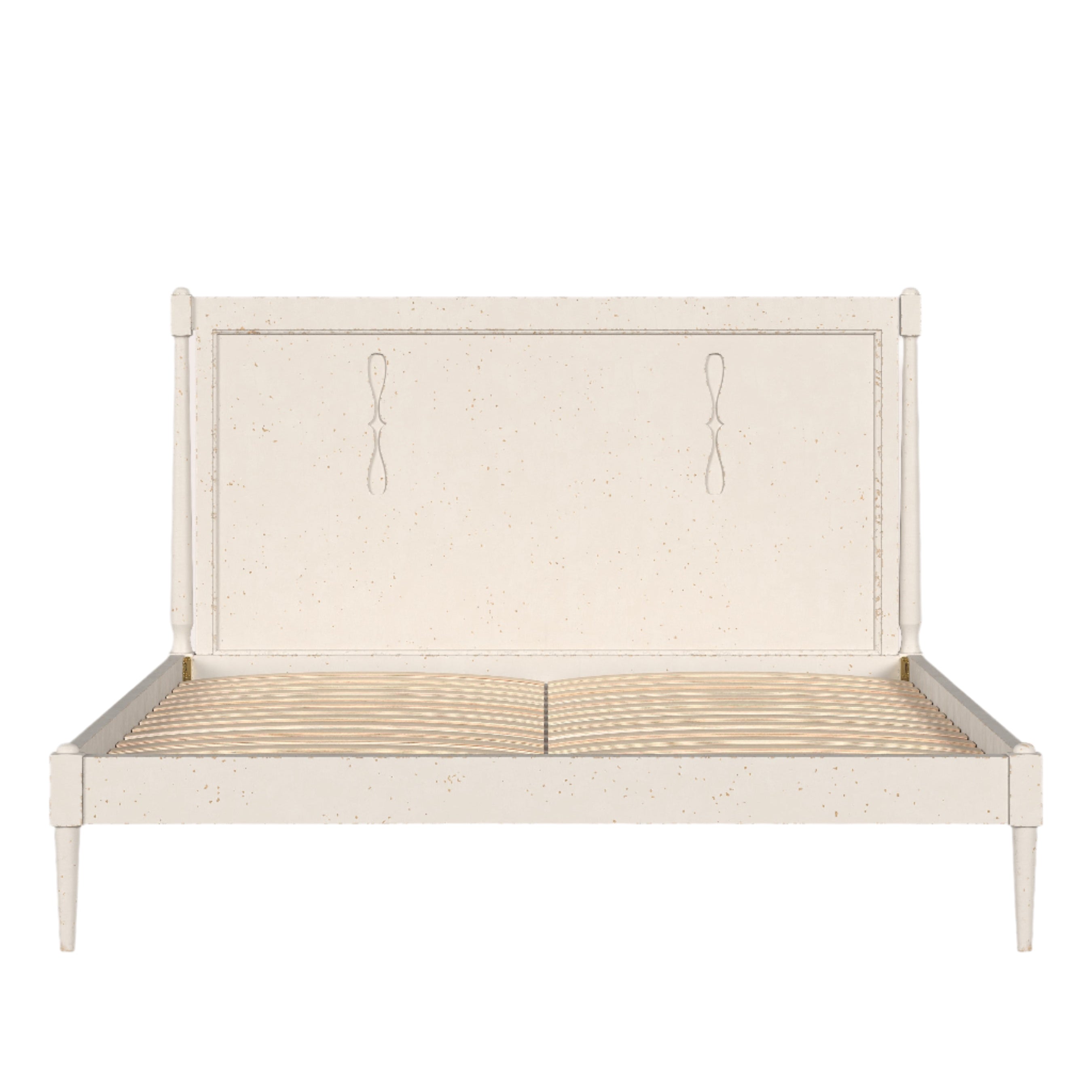 LAURA ASHLEY Annaside Solid Poplar SUPER KING SIZE Bed Frame in Antique White - Regina Luxury Interiors