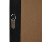 HILL INTERIORS Black Wood XL Ebony Window Mirror, 170x112 cm 4