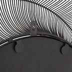 HILL INTERIORS Chico Black Large Wire Mirror 5