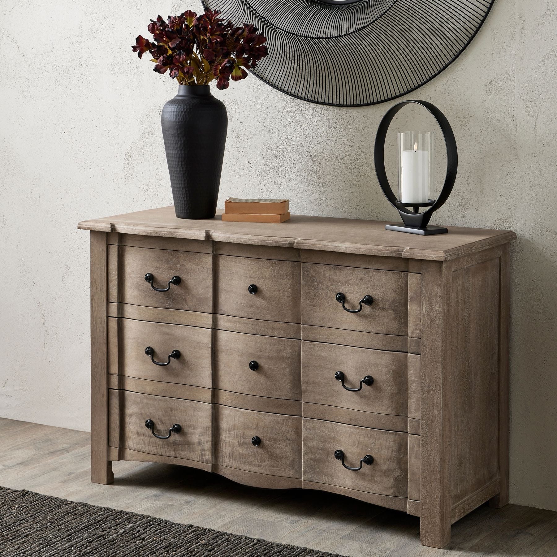 HILL INTERIORS Copgrove 3-Drawer Chest in Hard Wood 2