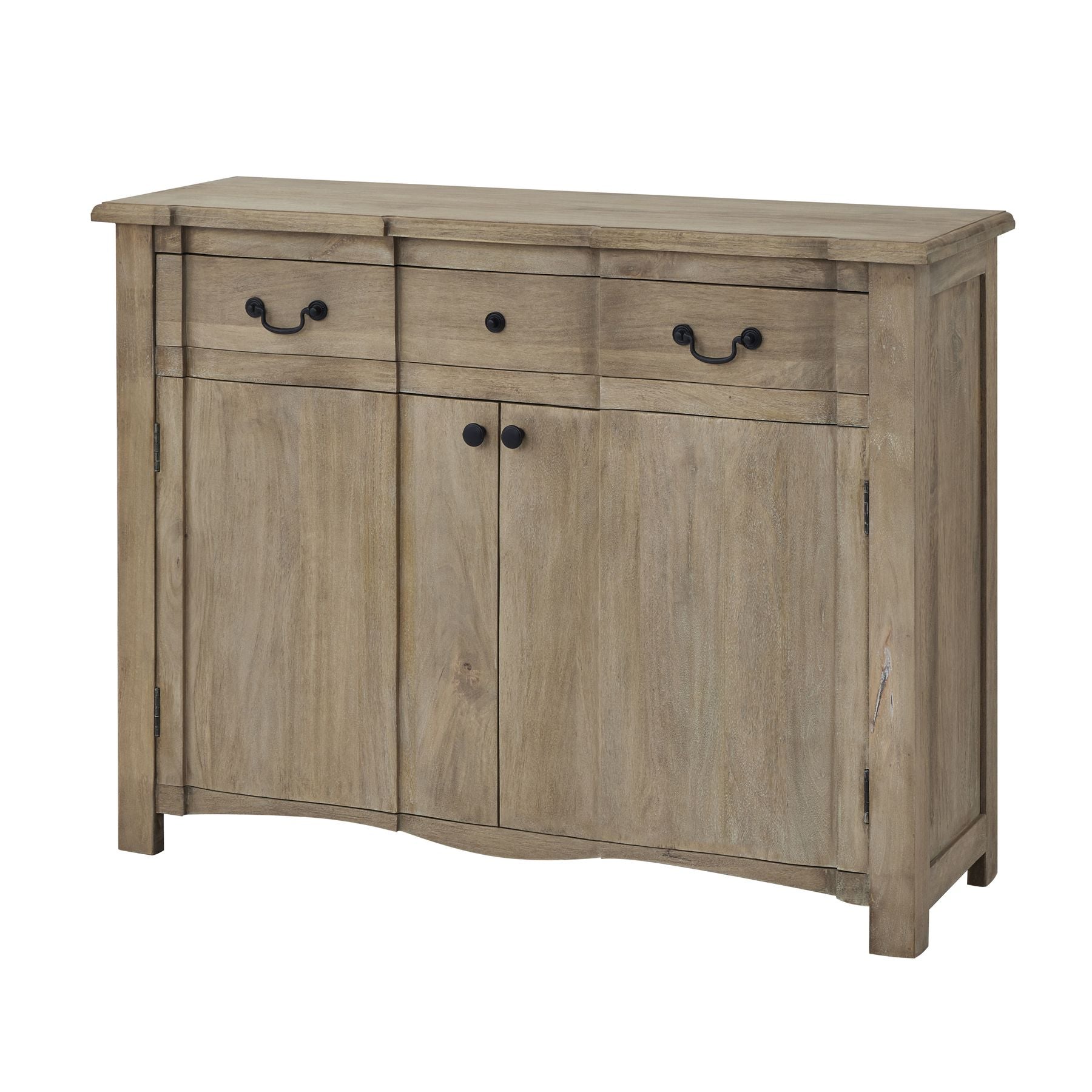 HILL INTERIORS Copgrove Handcrafted 1-Drawer 2-Door Sideboard in Hard Wood, W 120 cm