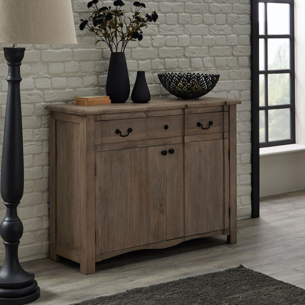 HILL INTERIORS Copgrove Handcrafted 1-Drawer 2-Door Sideboard in Hard Wood, W 120 cm
