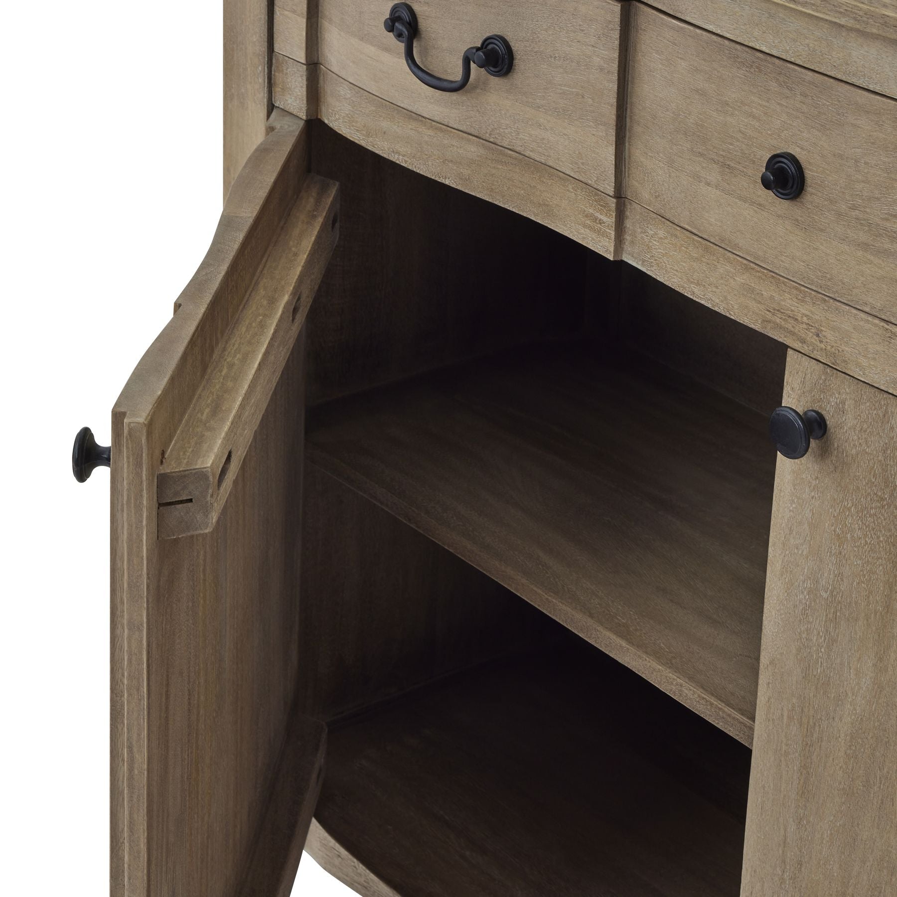 HILL INTERIORS Copgrove Handcrafted 1-Drawer 2-Door Sideboard in Hard Wood, W 120 cm