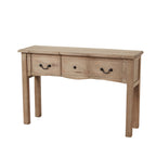 HILL INTERIORS Copgrove Handcrafted 3-Drawer Console Table/Sideboard in Hard Wood, 120 cm