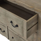 HILL INTERIORS Copgrove Handcrafted 6-Drawer Chest of Drawers in Hard Wood, W 200 cm