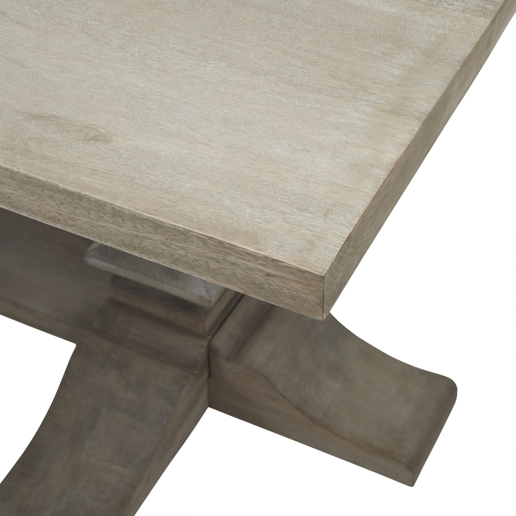 HILL INTERIORS Copgrove Handcrafted Large Rectangular Dining Table in Hard Wood, 200 x 100 cm