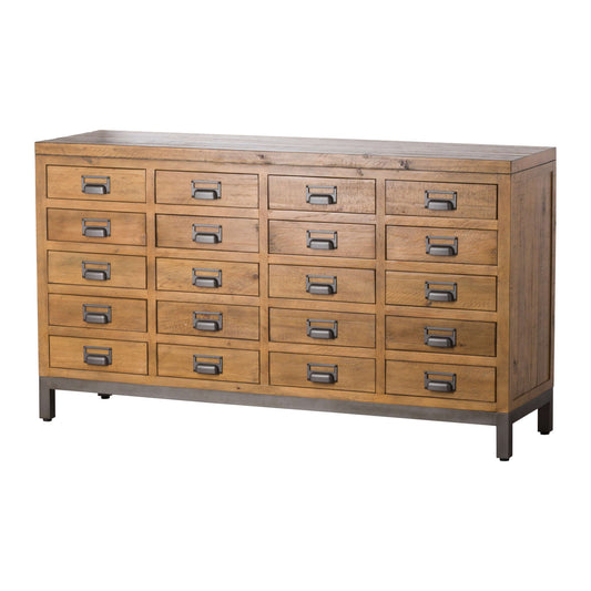 HILL INTERIORS Draftsman 20-Drawer Merchant Chest 1