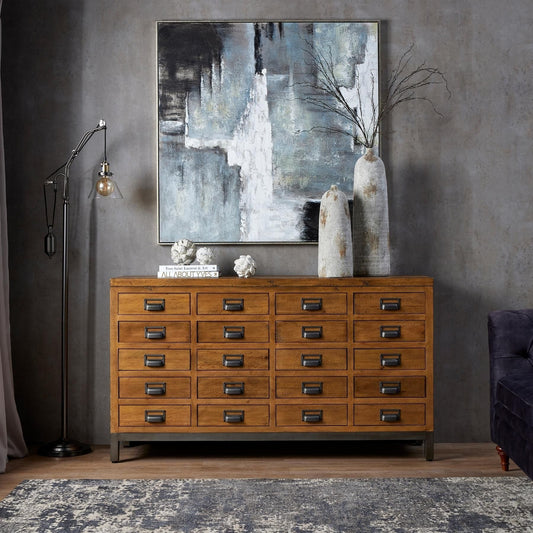 HILL INTERIORS Draftsman 20-Drawer Merchant Chest 2
