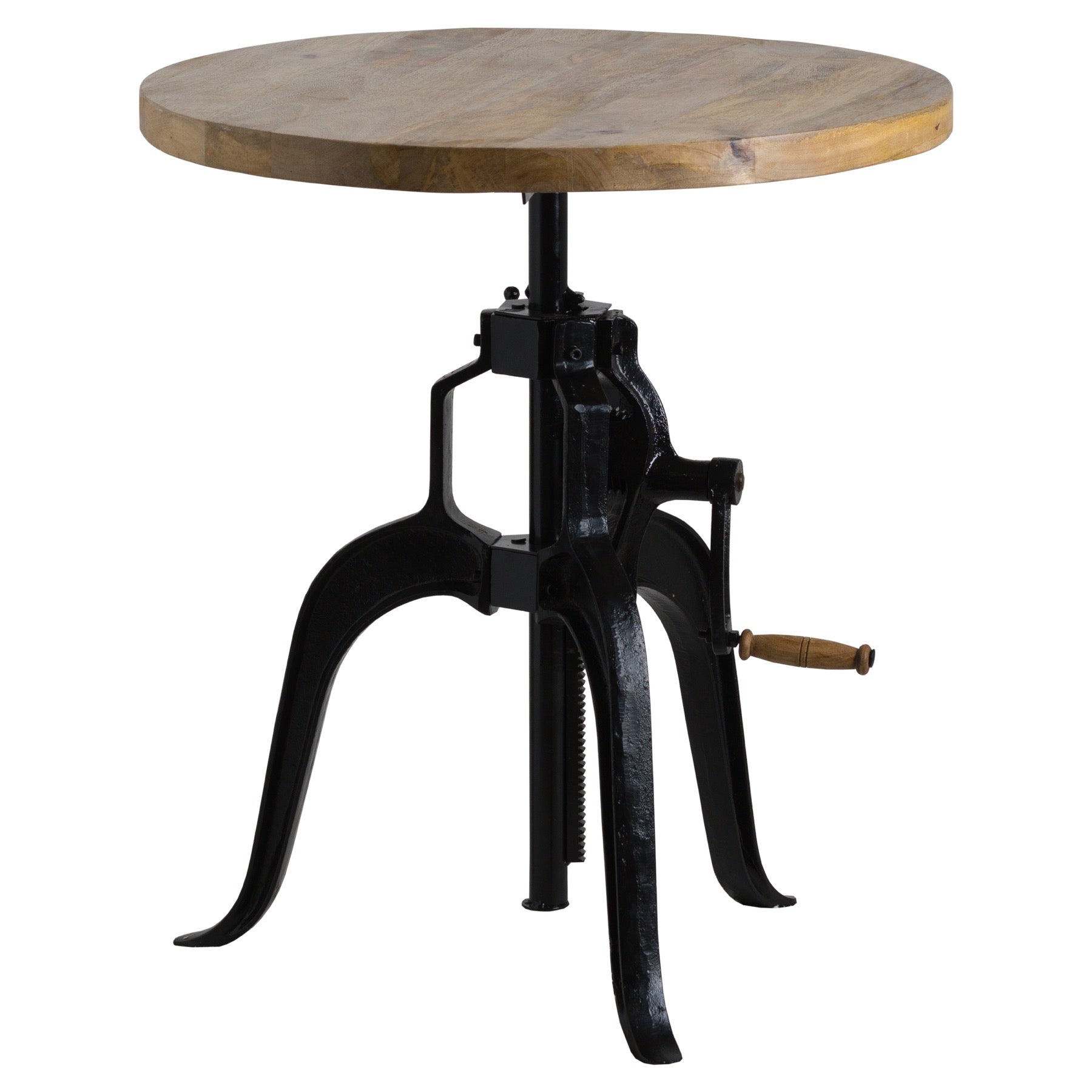 HILL INTERIORS Draftsman Adjustable Bar Bistro Table 5