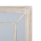 HILL INTERIORS Large Washed Wood Framed Window Mirror, 200x100 cm 3
