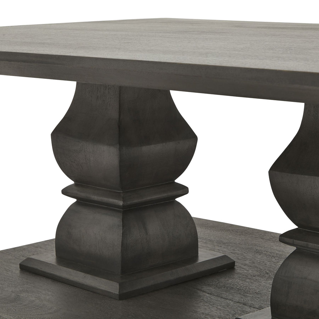 HILL INTERIORS Lucia Collection Acacia Coffee Table 4