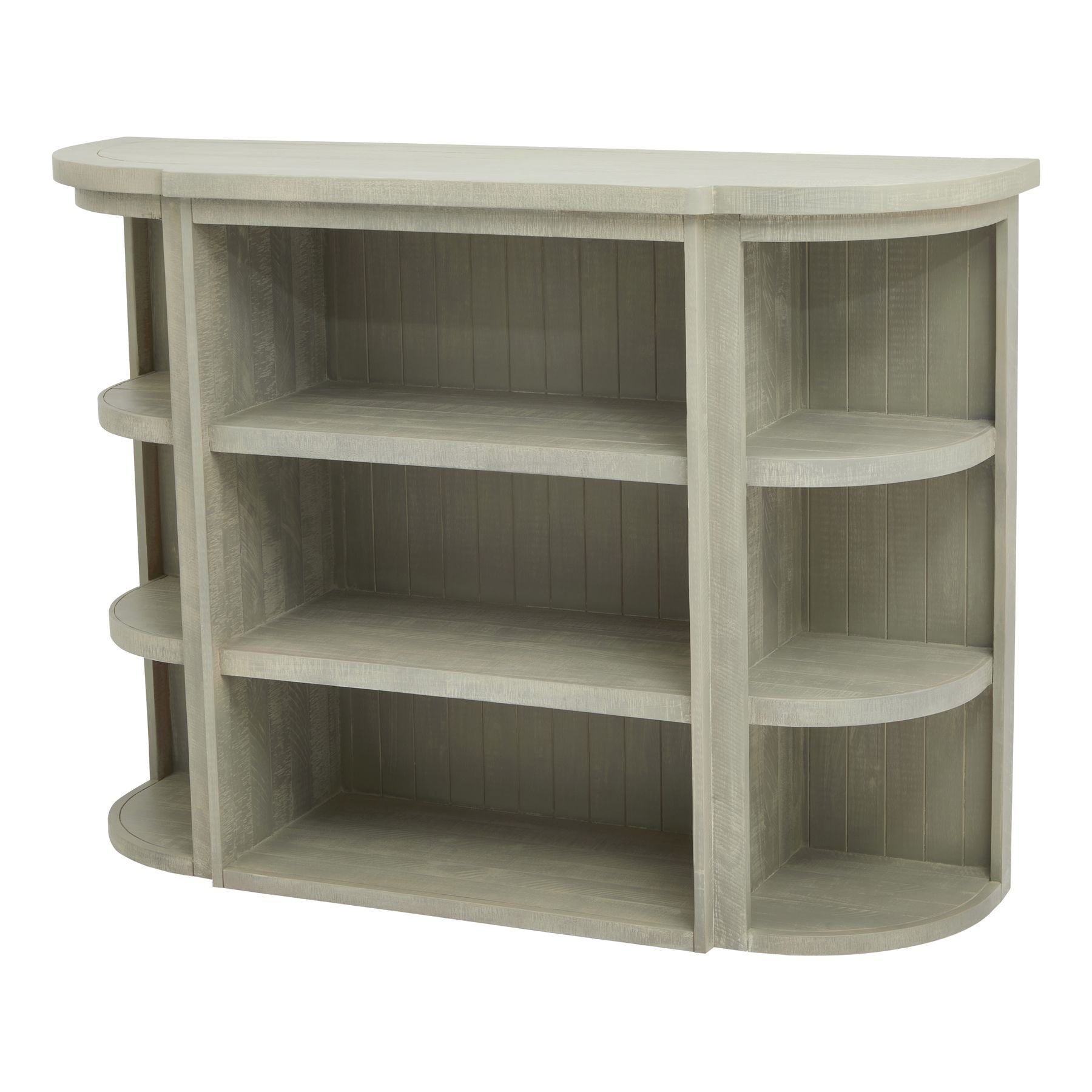 HILL INTERIORS Saltaire 3-Shelf Dresser Top in Solid Pine Wood 1