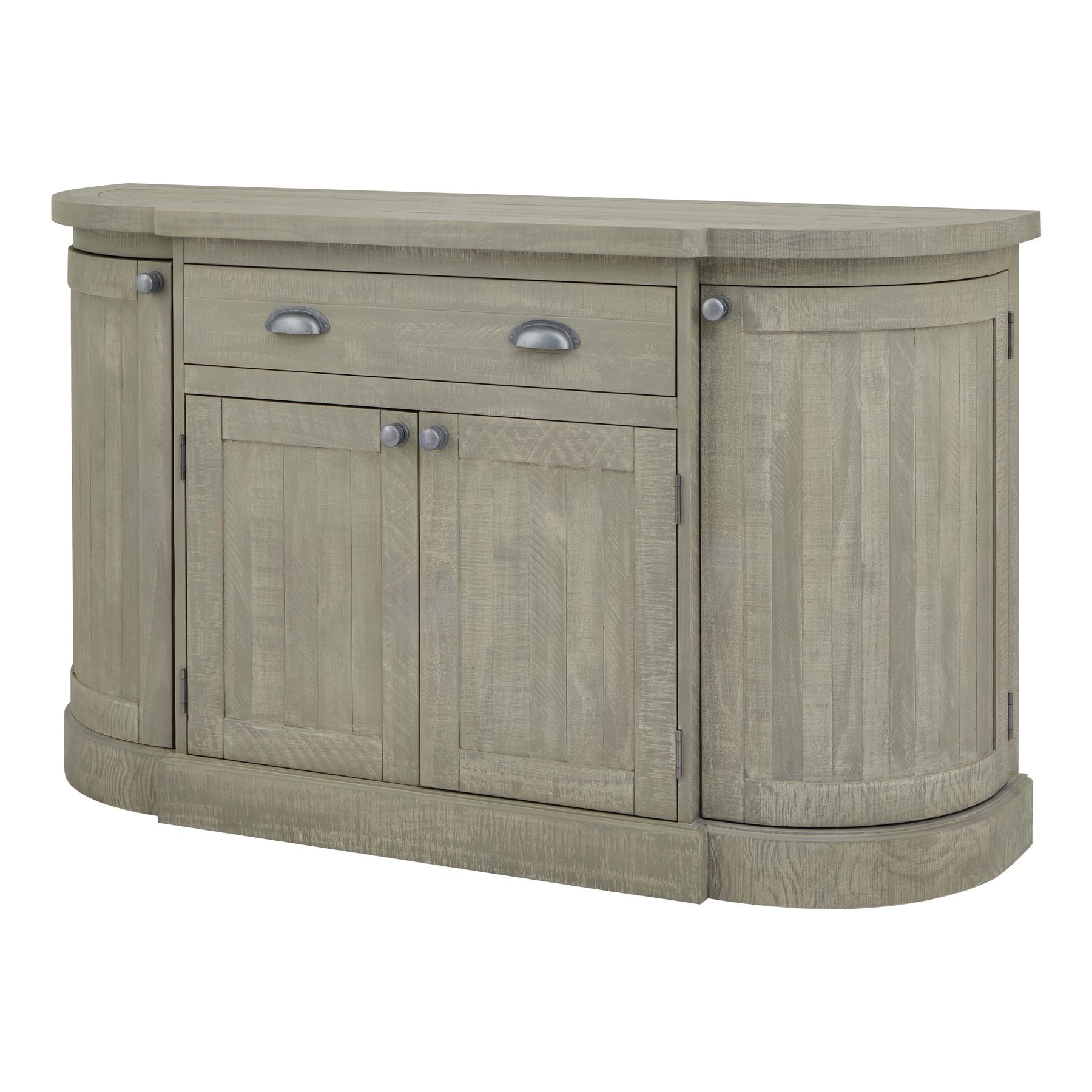 HILL INTERIORS Saltaire Collection 4 Door Sideboard With Drawer in Solid Pine 6
