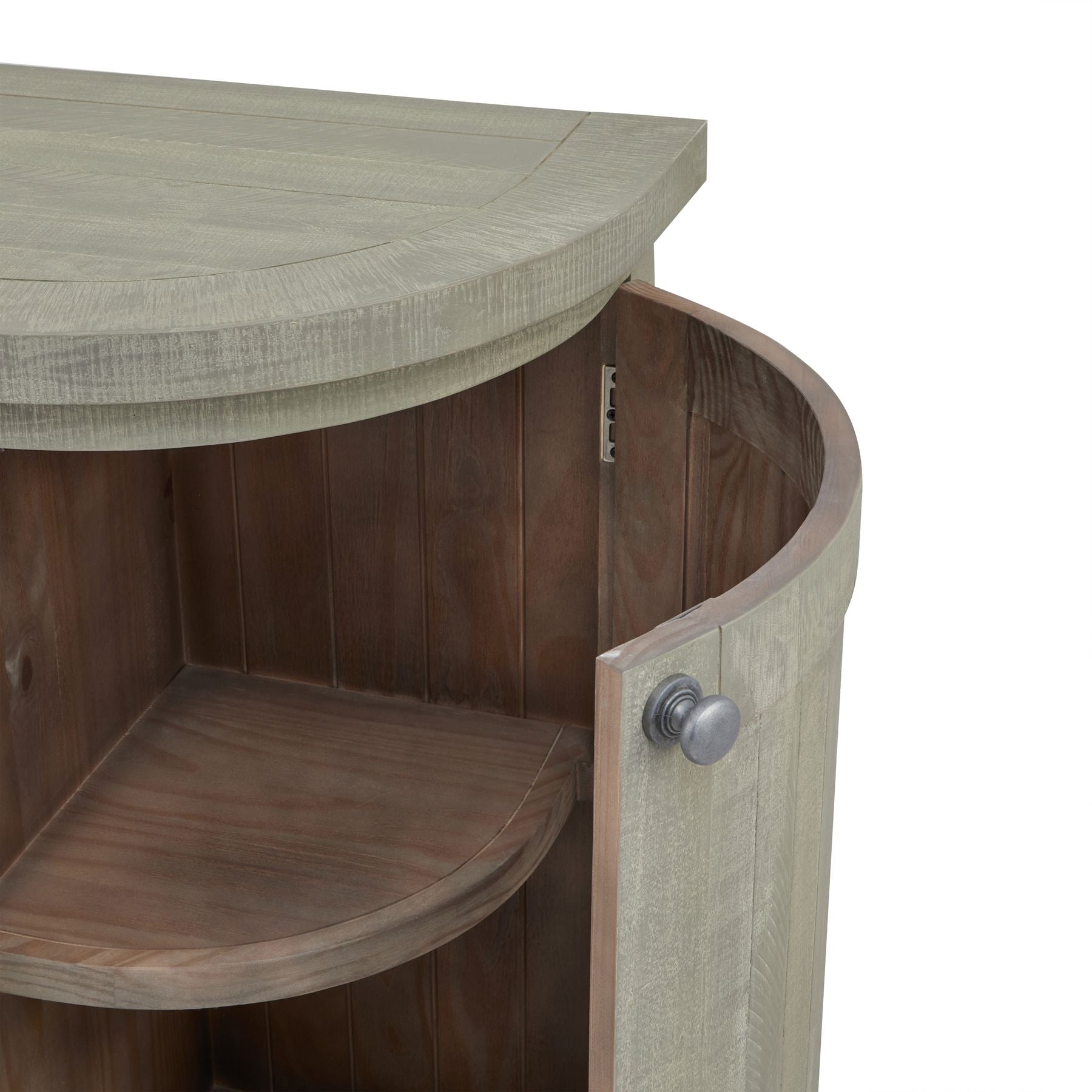 HILL INTERIORS Saltaire Collection 4 Door Sideboard With Drawer in Solid Pine 8