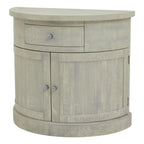 HILL INTERIORS Saltaire Half Moon 2-Door Cupboard With Drawer in Solid Pine 1
