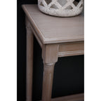 HILL INTERIORS Serene Rattan Large Console Table in Wood, 160 x 80 x 40 cm