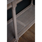 HILL INTERIORS Serene Rattan Large Console Table in Wood, 160 x 80 x 40 cm