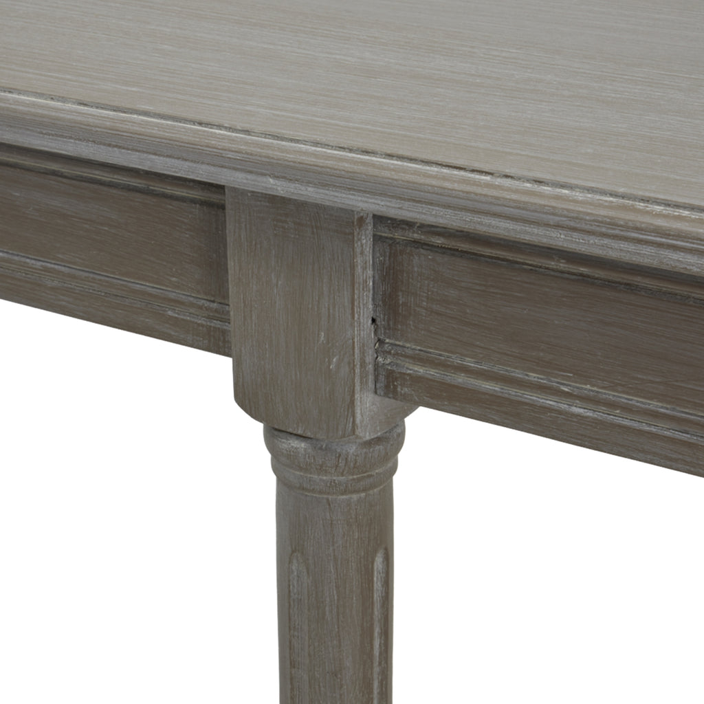 HILL INTERIORS Serene Rattan Large Console Table in Wood, 160 x 80 x 40 cm