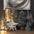 HILL INTERIORS Set Of 3 Wooden Lanterns With Archway Design 2