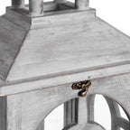 HILL INTERIORS Set Of 3 Wooden Lanterns With Archway Design 6