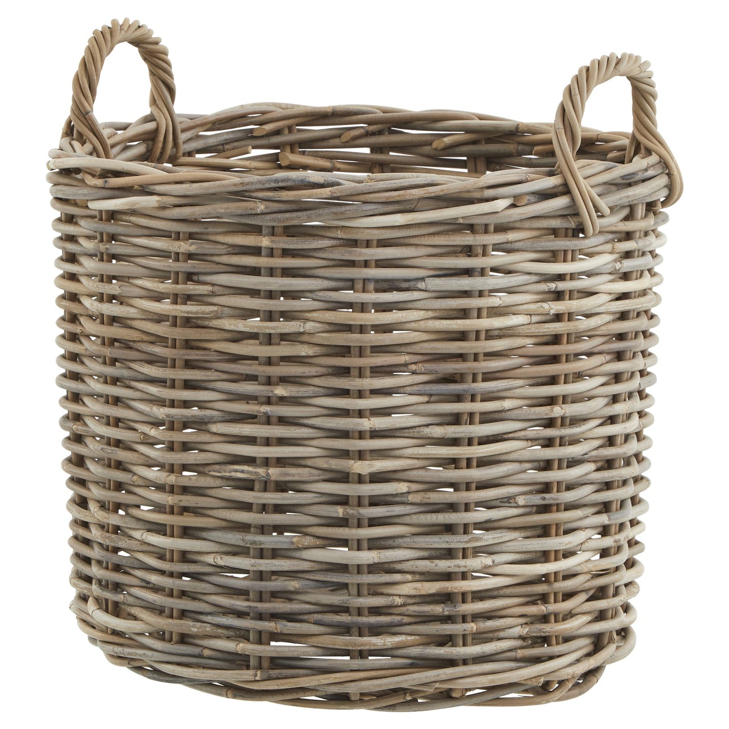 HILL INTERIORS Set of 3 Kubu Rattan Round Storage Baskets 4