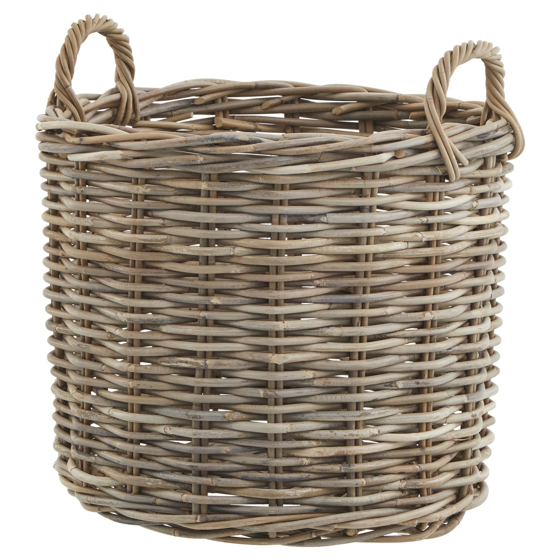 HILL INTERIORS Set of 3 Kubu Rattan Round Storage Baskets 4
