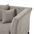 HILL INTERIORS Vesper Taupe Cushion Back Snuggle Chair 3