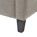 HILL INTERIORS Vesper Taupe Cushion Back Snuggle Chair 4