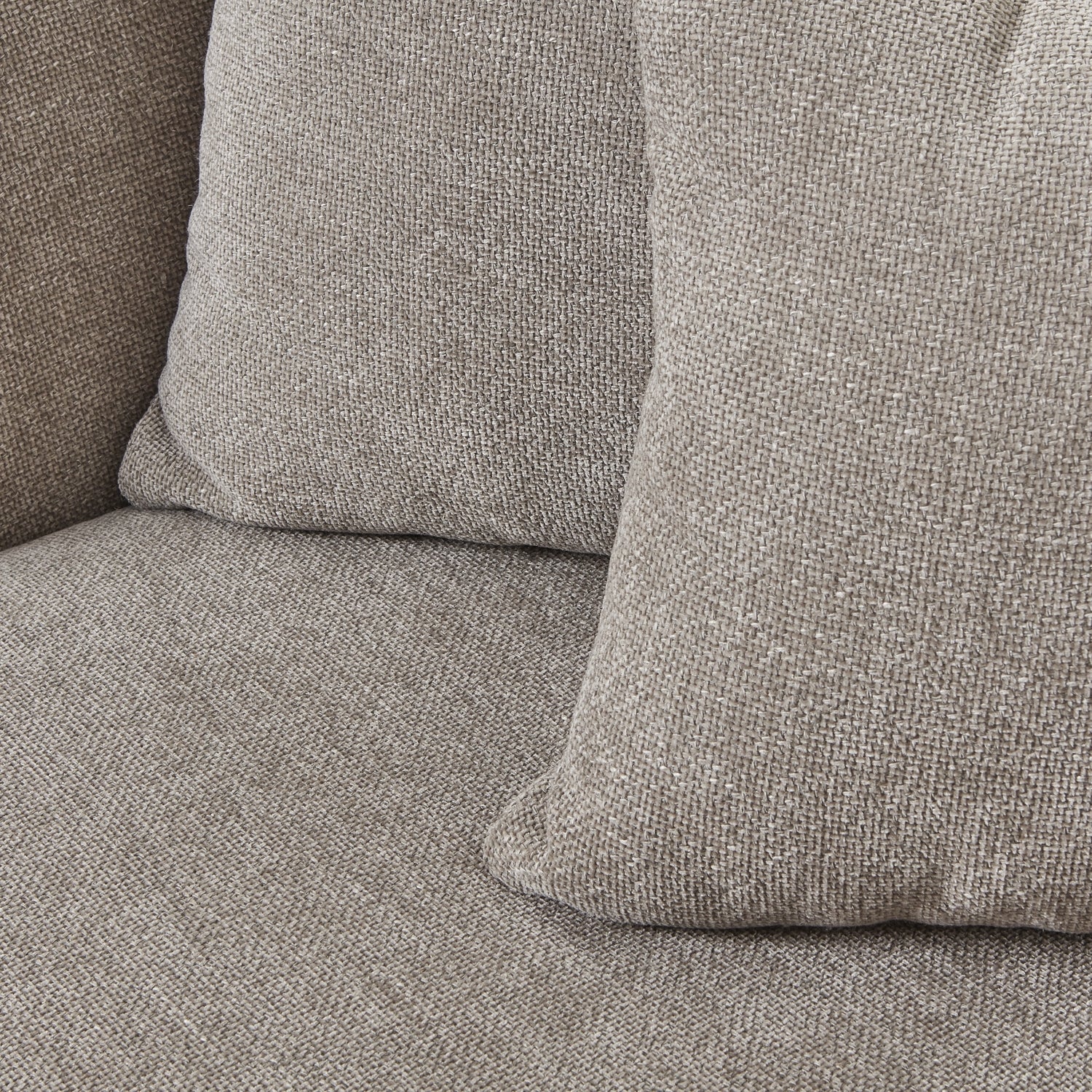 HILL INTERIORS Vesper Taupe Cushion Back Snuggle Chair 6