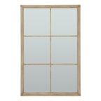 HILL INTERIORS Washed Wood XL Window Mirror, 170x112 cm 1