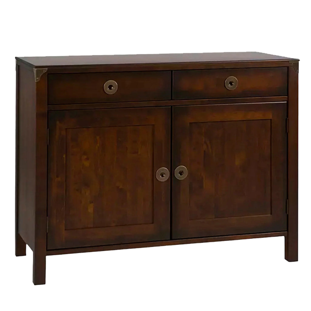 LAURA ASHLEY Balmoral 2-Door 2-Drawer Dark Chestnut Sideboard 110 x 85 x 45 cm