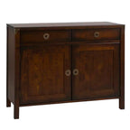 LAURA ASHLEY Balmoral 2-Door 2-Drawer Dark Chestnut Sideboard 110 x 85 x 45 cm