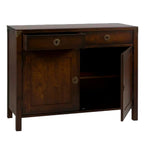 LAURA ASHLEY Balmoral 2-Door 2-Drawer Dark Chestnut Sideboard 110 x 85 x 45 cm